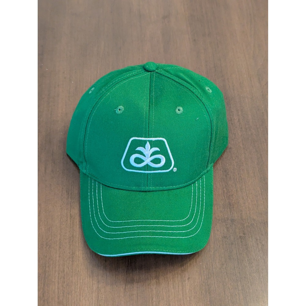 Pioneer DuPont Seed Green Embroidered Logo Baseball Cap Hat Adjustable NWOT